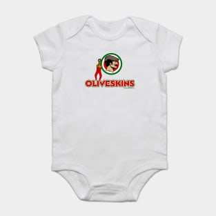 Oliveskins Football Baby Bodysuit